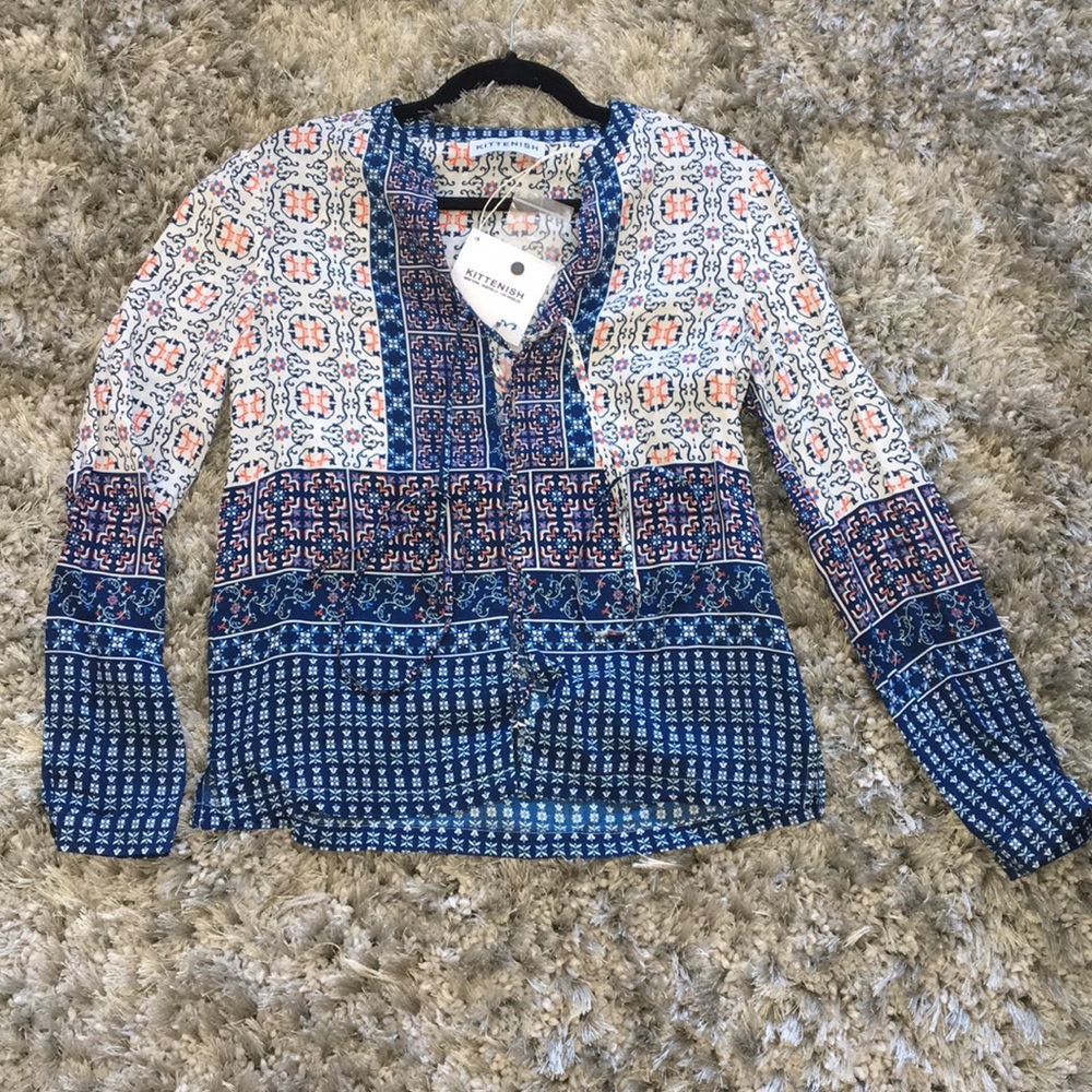 Kittenish Blouse